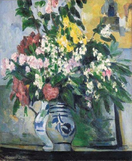 Paul Cezanne Les deux vases de fleurs China oil painting art